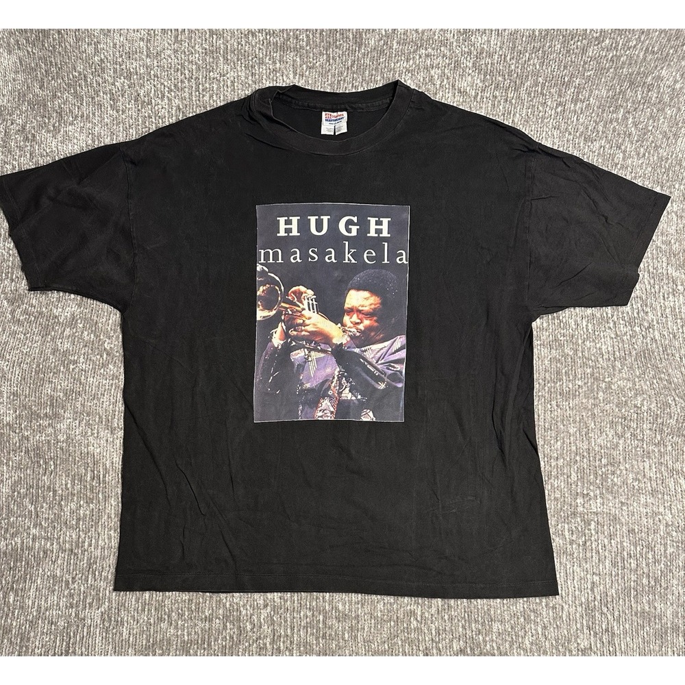 Vintage Makeba Hugh Masekela Y2K Concert Shirt 2XL RARE  SINGLE STITCH